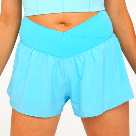 S,M,L,XL,XXL: Aerie Crossover Flowy Stretch Shorts - Picture 1 of 5